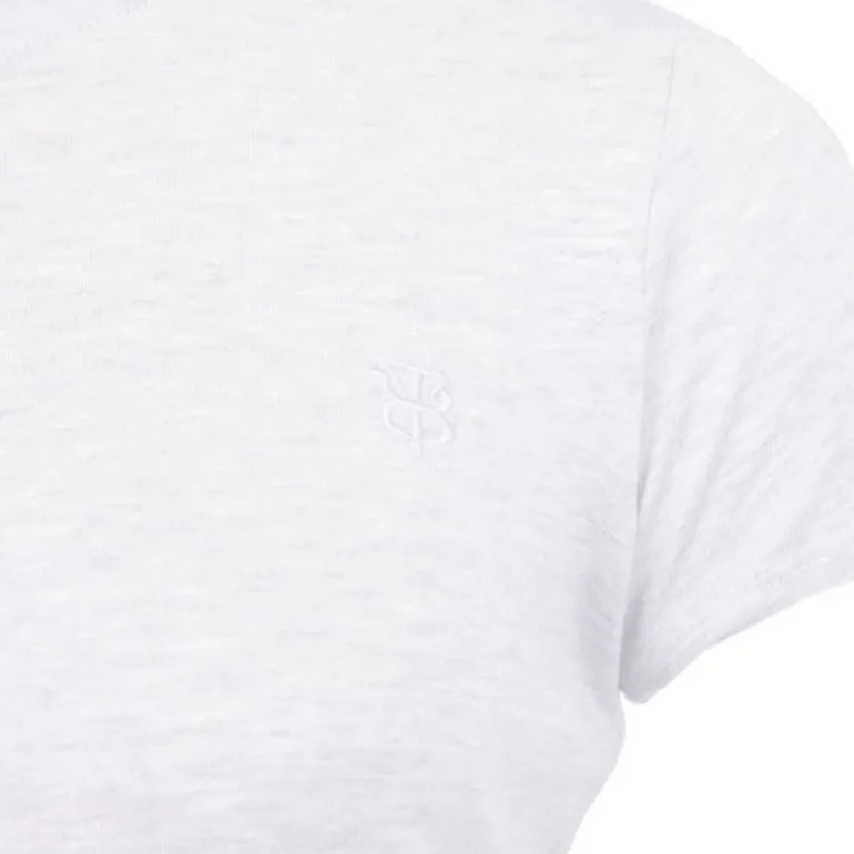 Tee shirt basique à manches courtes col rond Femme BILL TORNADE