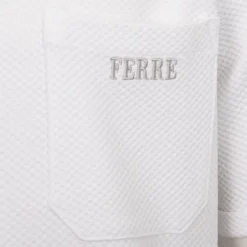 Tee shirt basique avec poche tissu texturé logo brodé Homme GIANFRANCO FERRE