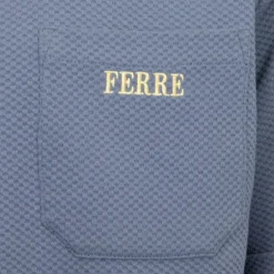 Tee shirt basique avec poche tissu texturé logo brodé Homme GIANFRANCO FERRE