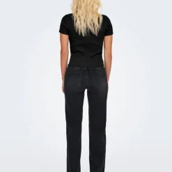 Tee shirt basique col rond coton bio Femme ONLY