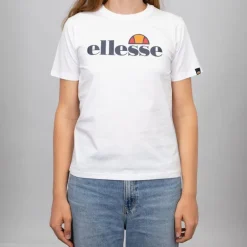 Tee shirt basique logo poitrine couleur unie Femme ELLESSE