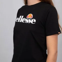 Tee shirt basique logo poitrine couleur unie Femme ELLESSE