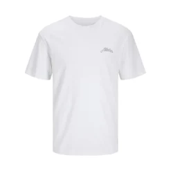 Tee shirt blanc Aloha coton Homme JACK & JONES