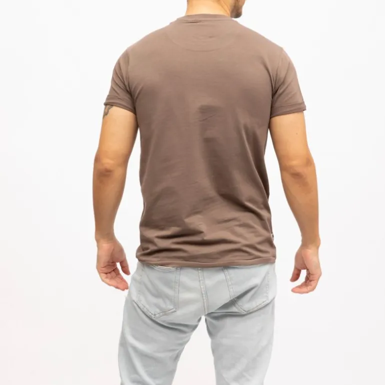 Tee shirt classique poche avec imprimé Homme DEELUXE 74