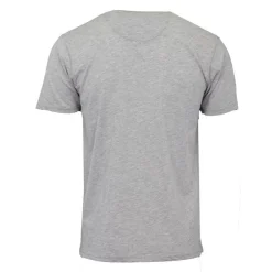 Tee shirt col ras de cou tissu chiné coton Homme PIERRE CARDIN