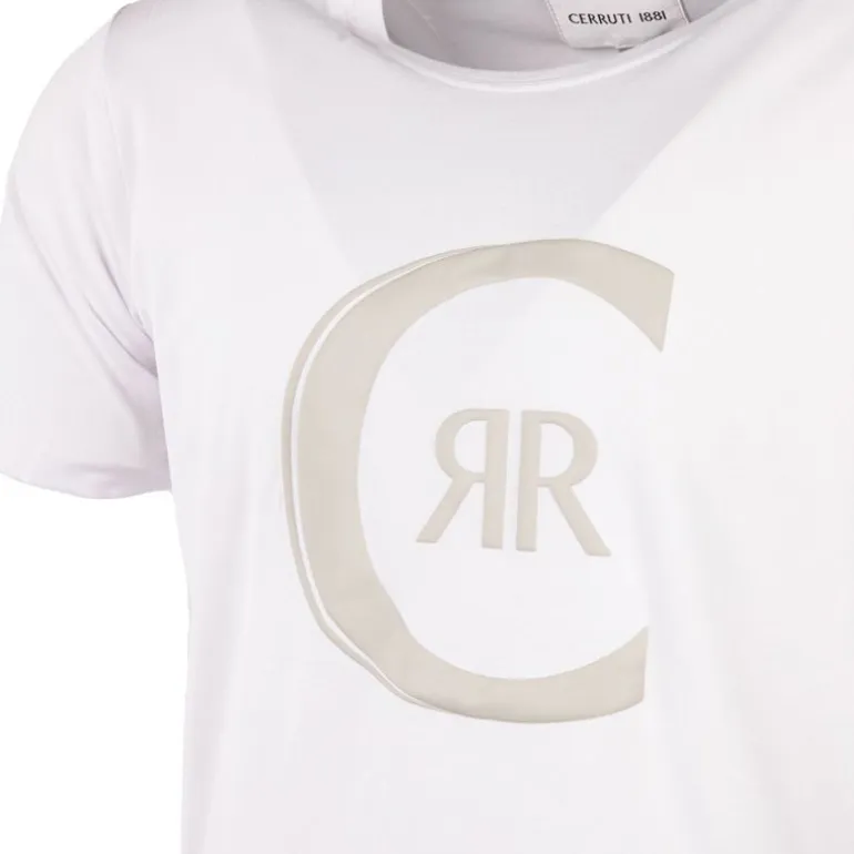 Tee shirt col rond avec logo arco Homme CERRUTI