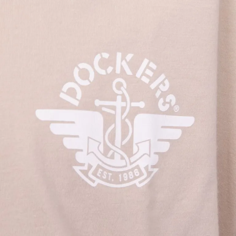 Tee shirt col rond coton logo imprimé Homme DOCKERS