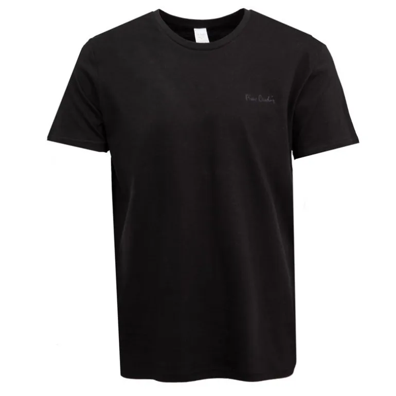 Tee shirt col rond signature poitrine Homme PIERRE CARDIN