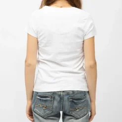 Tee shirt col v coton Live to Ride moto gp x von dutch Femme VON DUTCH