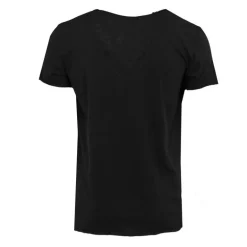 Tee shirt col V coton noir manches courtes Homme IMPERIAL
