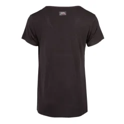 Tee shirt col V fluide strass logo Femme VON DUTCH