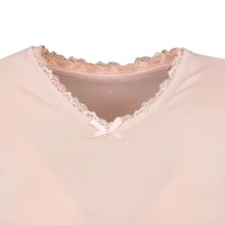 Tee shirt col v venezia avec dentelle Femme CHANTAL THOMASS