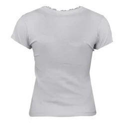 Tee shirt col v venezia avec dentelle Femme CHANTAL THOMASS