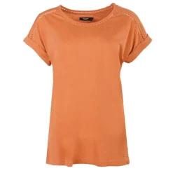 Tee shirt cosantia orange Femme DEELUXE 74
