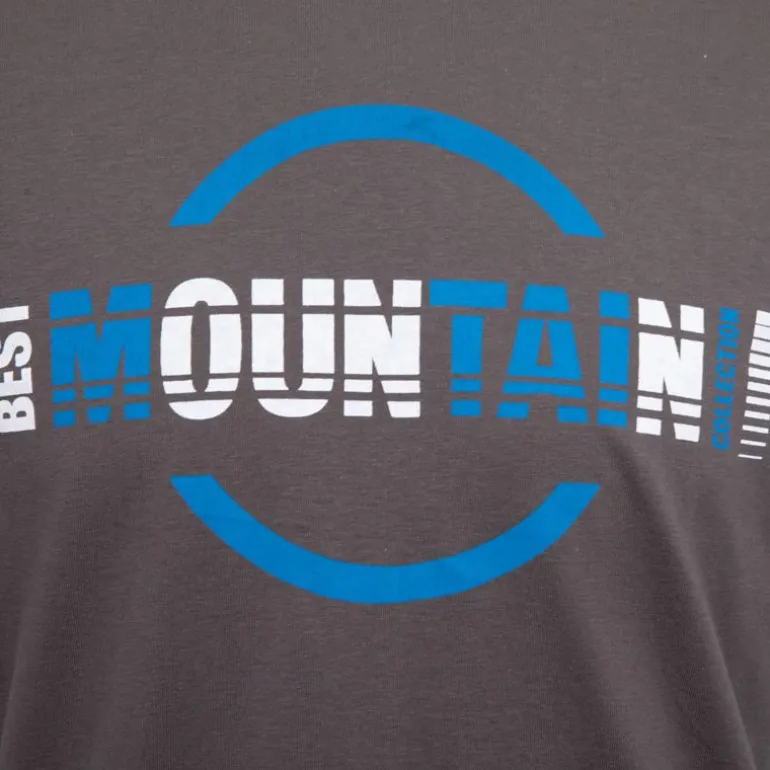 Tee shirt coton à imprimé Homme BEST MOUNTAIN