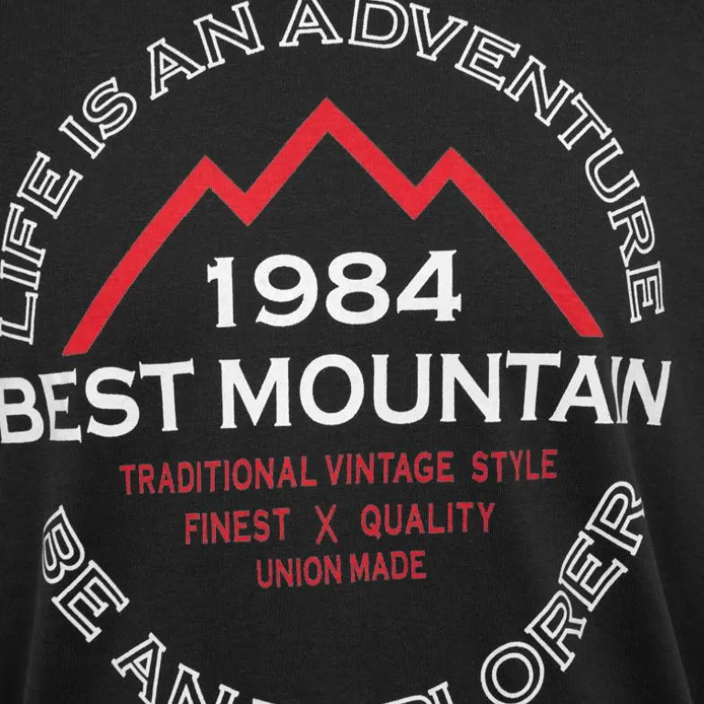 Tee shirt coton basique imprimé textuel Homme BEST MOUNTAIN
