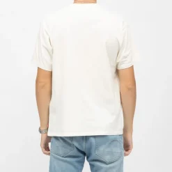Tee shirt coton col rond imprimé étiquette Homme LEVI'S
