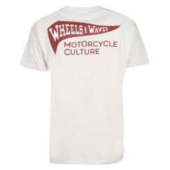 Tee shirt coton col rond avec logo imprimé Homme WHEELS AND WAVES