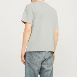 Tee shirt coton frederiksberg col ras de cou manches courtes Homme JACK & JONES