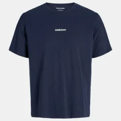 Tee shirt coton mine crew imprimé triangle avec montagnes Homme JACK & JONES