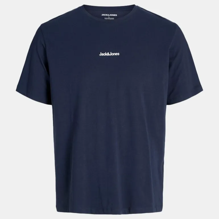 Tee shirt coton mine crew imprimé triangle avec montagnes Homme JACK & JONES