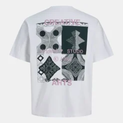 Tee shirt coton Noho dos imprimé design et graphique Homme JACK & JONES