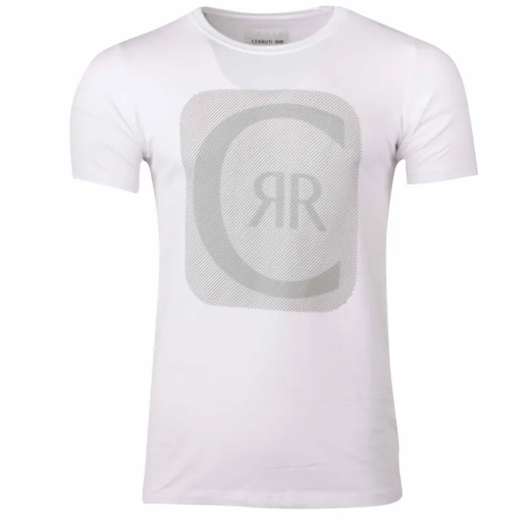 Tee shirt court col rond de niro Homme CERRUTI