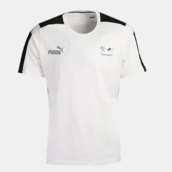 Tee shirt de sport bande noire col rond Homme PUMA