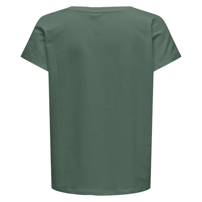 Tee shirt de sport coton bio imprimé graphique ONLY