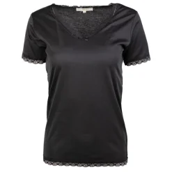 Tee shirt dentelle coton moyra Femme JEAN-LOUIS SCHERRER