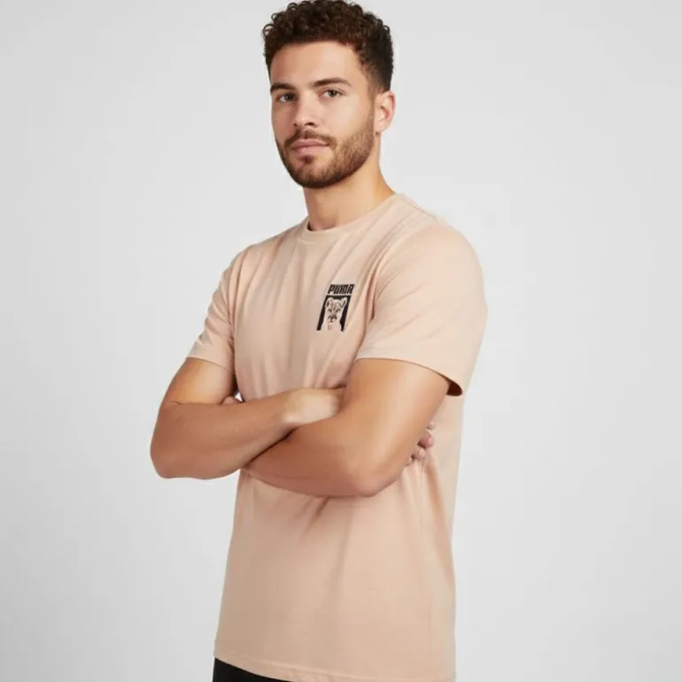 Tee shirt dusty imprimé lionceau Homme PUMA