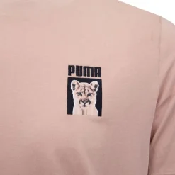 Tee shirt dusty imprimé lionceau Homme PUMA