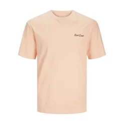 Tee shirt ekiel peach parfait imprimé tete de mort Homme JACK & JONES