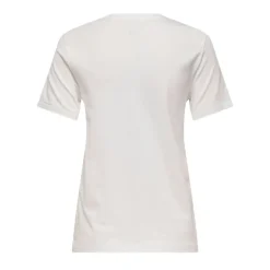 Tee shirt en coton imprimé coeurs Femme ONLY