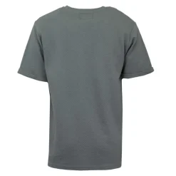 Tee shirt en coton texturé logo brodé Homme GIANFRANCO FERRE