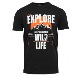 Tee shirt "Explore Wild Life" coton Homme BEST MOUNTAIN