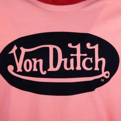 Tee shirt fluo logo poitrine noir Homme VON DUTCH