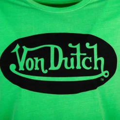 Tee shirt fluo logo poitrine noir Homme VON DUTCH