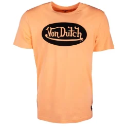 Tee shirt fluo logo poitrine noir Homme VON DUTCH