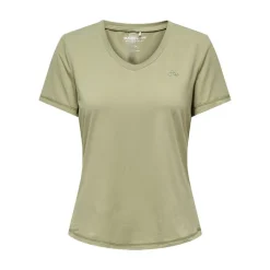 Tee shirt font life col V regular fit Femme ONLY PLAY