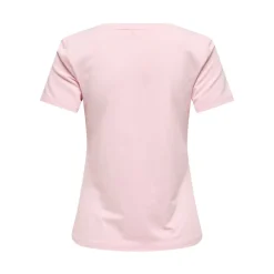 Tee shirt font life col V regular fit Femme ONLY PLAY