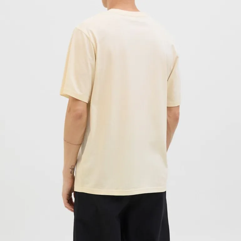 Tee shirt hayato coton manches courtes regular fit Homme JACK & JONES