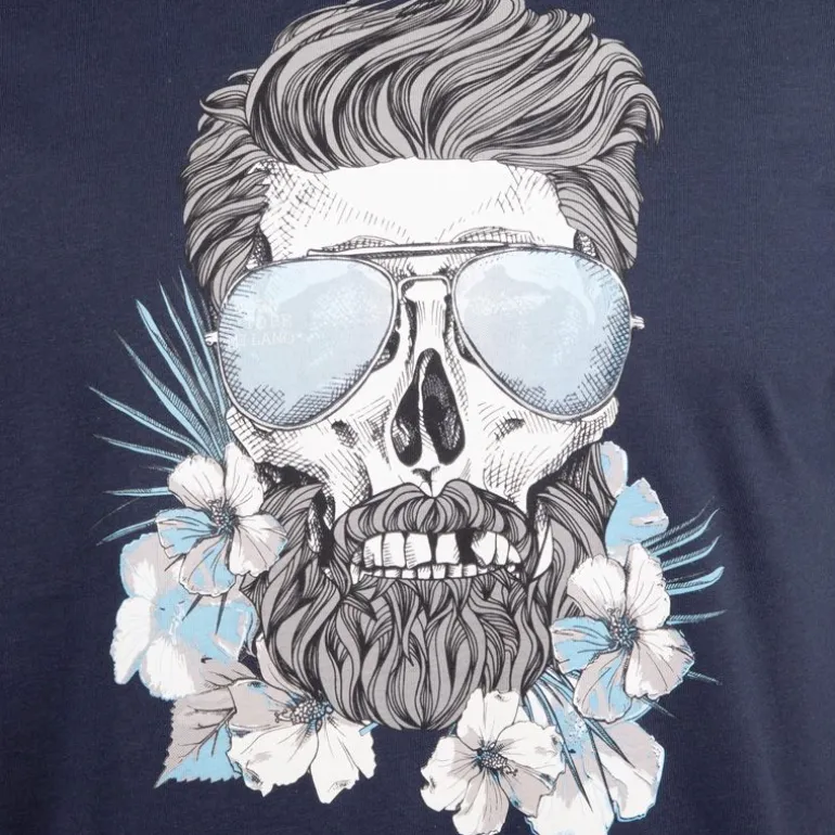 Tee shirt imprimé 100% coton milan Homme BLAGGIO