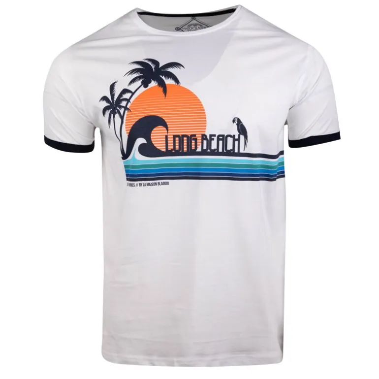 Tee shirt imprimé à fleurs mola Homme BLAGGIO