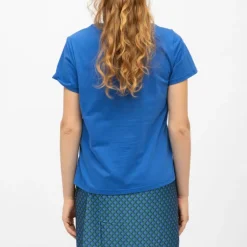 Tee shirt imprimé coloré Bisous col rond manches courtes tara Femme LA PETITE ETOILE