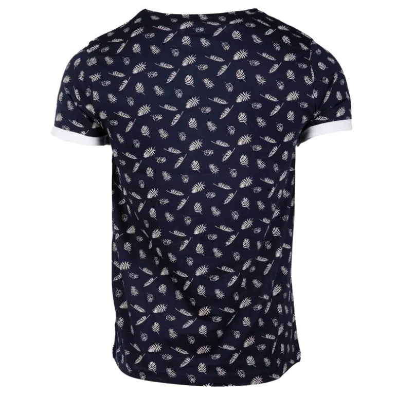 Tee shirt imprimé feuilles avec poche mably Homme BLAGGIO