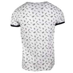 Tee shirt imprimé feuilles avec poche mably Homme BLAGGIO