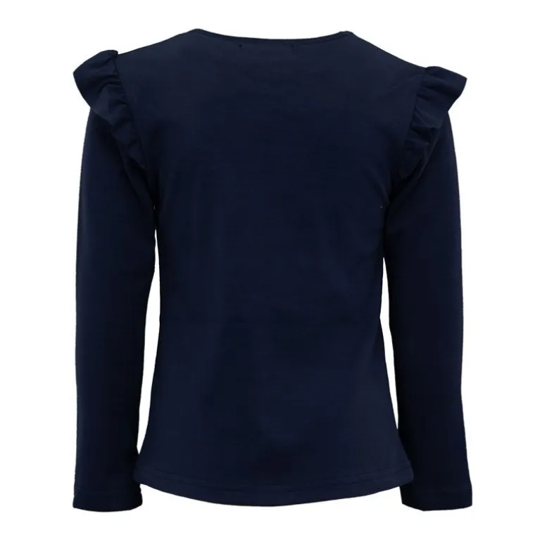 Tee shirt imprimé gold épaules à volants Enfant CXL BY CHRISTIAN LACROIX