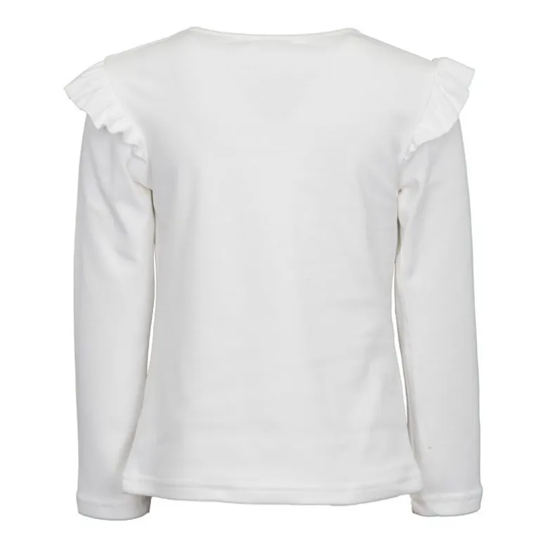 Tee shirt imprimé gold épaules à volants Enfant CXL BY CHRISTIAN LACROIX