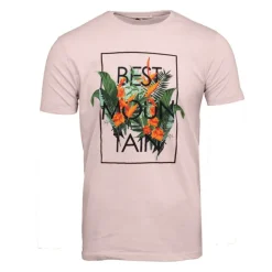 Tee shirt imprimé plantes tropicales Homme BEST MOUNTAIN